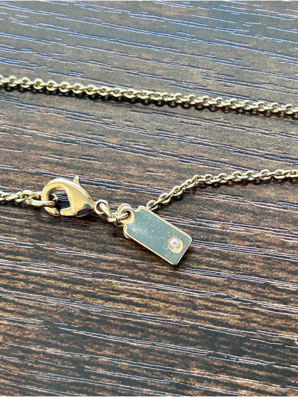 Kate Spade Cluster Gold Crystal Station and Pave 16” Necklace - Picture 6 of 10
